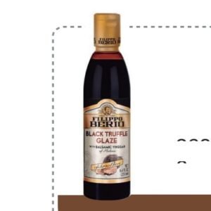 FILIPPO BERIO GLAZE BALS?MICO CON TRUFAS NEGRAS 260 ML - 6 UNI/CAJA | FILIPPO BERIO BALSAMIC GLAZE WITH BLACK TRUFFLES 260 ML - 6 UNIT/BOX