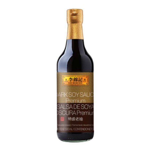 LKK Dark Soy Sauce Premium S. de Soya Oscura Premium 500ml (12?500ml) | LKK PREMIUM DARK SOY SAUCE 500ml (12?500ml)