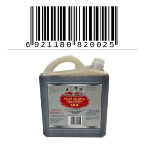 PRB Salsa de Soya Clara Superior 1.8L (12?1.8L) | PRB SUPERIOR LIGHT SOY SAUCE 1.8L (12?1.8L)