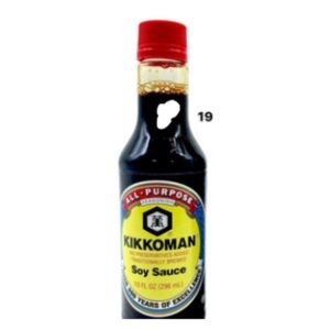 KIKKOMAN SALSA DE SOYA 10 OZ - 12 UNI/CAJA | KIKKOMAN SOY SAUCE 10 OZ - 12 UNIT/BOX