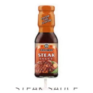 KIKKOMAN SALSA PARA CARNE 11.75 OZ - 12 UNI/CAJA | KIKKOMAN STEAK SAUCE 11.75 OZ - 12 UNIT/BOX