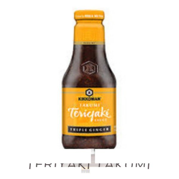 KIKKOMAN SALSA TERIYAKI TAKUMI TRIPLE JENGIBRE 19.5 OZ - 12 UNI/CAJA | KIKKOMAN TERIYAKI TAKUMI TRIPLE GINGER 19.5 OZ - 12 UNIT/BOX