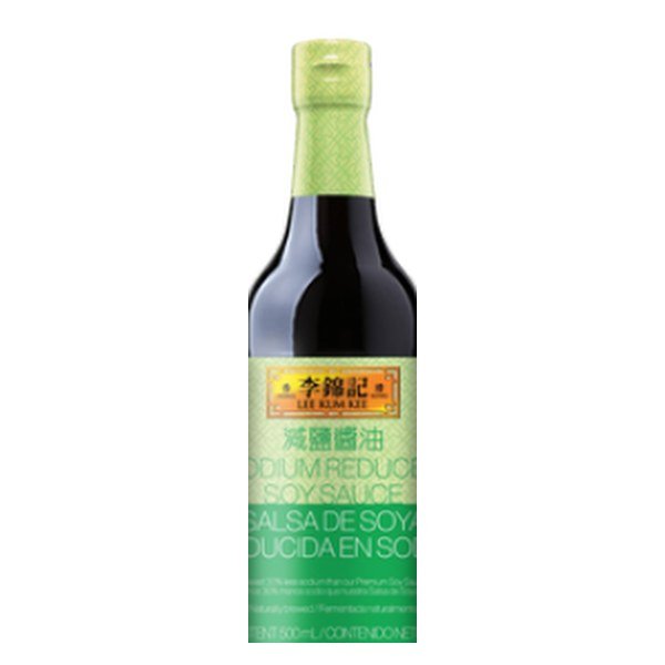 LEE KUM KEE SALSA BAJA EN SODIO 500 ML - 12 UNI/CAJA | LEE KUM KEE LESS SODIUM SAUCE 500 ML - 12 UNIT/BOX