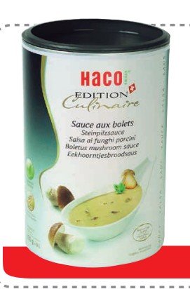 HACO SALSA DE HONGOS 800 G - 6 UNI/CAJA | HACO MUSHROOM SAUCE 800 G - 6 UNIT/BOX