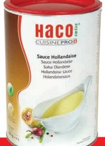 HACO SALSA HOLANDESA 900 G - 6 UNI/CAJA | HACO HOLLANDAISE SAUCE 900 G - 6 UNIT/BOX