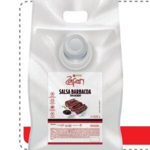 ZAFRAN SALSA BARBACOA 4 KG - 4 UNI/CAJA | ZAFRAN BBQ SAUCE 4 KG - 4 UNIT/BOX