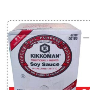 KIKKOMAN SALSA DE SOYA TRADICIONAL 15.1 L - 1 UNI/CAJA | KIKKOMAN TRADITIONALLY BREWED SOY SAUCE 15.1 L - 1 UNIT/BOX
