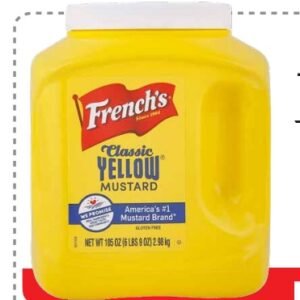 FRENCHS CLASSIC YELLOW MUSTARD 2.98 KG - 4 UNI/CAJA | FRENCHS CLASSIC YELLOW MUSTARD 2.98 KG - 4 UNIT/BOX