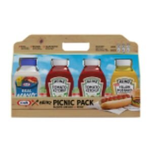 Heinz/Kraft Paquete para Picnic (Salsa de Tomate, Mostaza) | CONDIMENT ASSORTMENT SET