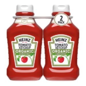 Heinz Salsa de Tomate Org?nica 1.25 kg / 44 oz | TOMATO KETCHUP, ORGANIC 1.25 kg / 44 oz