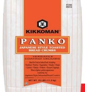 KIKKOMAN PANKO TOASTED BREAD CRUMBS 11.3 KG - 1 UNI/CAJA | KIKKOMAN PANKO TOASTED BREAD CRUMBS 11.3 KG - 1 UNIT/BOX