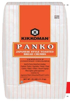 KIKKOMAN PANKO TOASTED BREAD CRUMBS 11.3 KG - 1 UNI/CAJA | KIKKOMAN PANKO TOASTED BREAD CRUMBS 11.3 KG - 1 UNIT/BOX