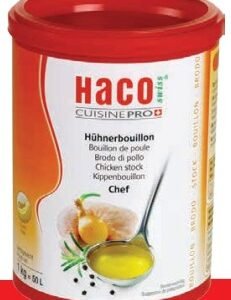 HACO CALDO DE POLLO 1 KG - 6 UNI/CAJA | HACO CHICKEN BROTH 1 KG - 6 UNIT/BOX