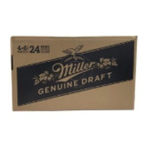 Miller Cerveza Draft 24 Unidades / 355 mL / 12 oz | CANNED BEER (DRAFT) 24 UNITS / 355 ML / 12 OZ