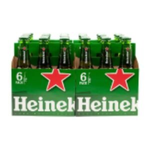 Heineken Cerveza en Botella 24 Unidades / 330 mL / 12 oz | BOTTLED BEER 24 UNITS / 330 ML / 12 OZ