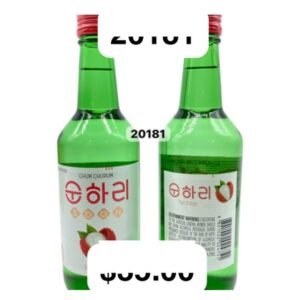 SOJU SOON HARI LICHI 360 ML - 20 UNI/CAJA | SOON HARI LYCHEE SOJU 360 ML - 20 UNIT/BOX