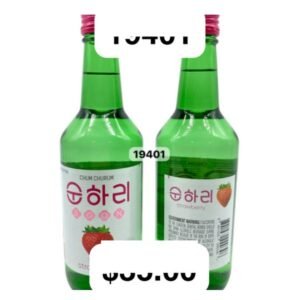 SOJU SOON HARI FRESA 360 ML - 20 UNI/CAJA | SOON HARI STRAWBERRY SOJU 360 ML - 20 UNIT/BOX