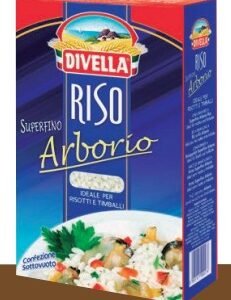 DIVELLA RISO ARBORIO 1000 G - 10 UNI/CAJA | DIVELLA ARBORIO RICE 1000 G - 10 UNIT/BOX