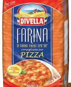 DIVELLA HARINA PIZZA 1 KG - 10 UNI/CAJA | DIVELLA PIZZA FLOUR 1 KG - 10 UNIT/BOX