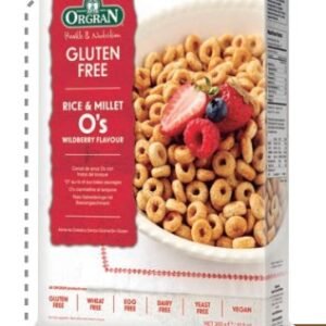 ORGRAN CEREAL DE ARROZ CON AROMA A FRAMBUESA 300 G - 6 UNI/CAJA | ORGRAN RICE CEREAL WITH RASPBERRY FLAVOR 300 G - 6 UNIT/BOX
