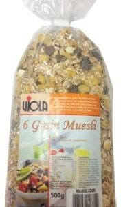 VIOLA 6 GRANOS MUESLI 500 G - 8 UNI/CAJA | VIOLA 6 GRAIN MUESLI 500 G - 8 UNIT/BOX