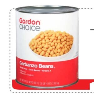 PFS GORDON CHOICE GARBANZO BEANS 3.12 KG - 6 UNI/CAJA | PFS GORDON CHOICE GARBANZO BEANS 3.12 KG - 6 UNIT/BOX
