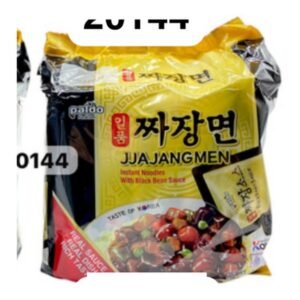 FIDEOS INSTANT?NEOS ILPOOM JJAJANG CON SALSA DE FRIJOL NEGRO PALDO 200 G - 5 UNI/PAQ | ILPOOM JJAJANG INSTANT NOODLE WITH BLACK BEAN SAUCE PALDO 200 G - 5 UNIT/PACK
