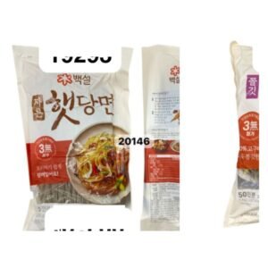 FIDEOS DE CRISTAL COREANOS CJ FOODS 300 G - 30 UNI/CAJA | KOREAN VERMICELLI CJ FOODS 300 G - 30 UNIT/BOX