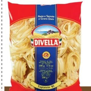 DIVELLA TAGLIATELLE 91 500 G - 12 UNI/CAJA | DIVELLA TAGLIATELLE 91 500 G - 12 UNIT/BOX