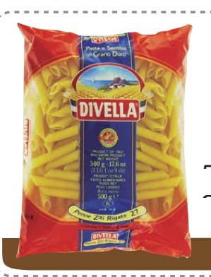 DIVELLA PENNE ZITI RIGATE 27 500 G - 24 UNI/CAJA | DIVELLA PENNE ZITI RIGATE 27 500 G - 24 UNIT/BOX
