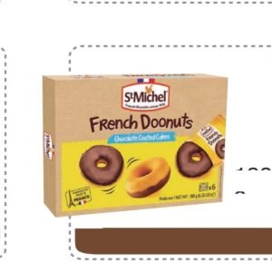 ST MICHEL DONUTS CHOCOLATE COATED CAKES 180 G - 9 UNI/CAJA | ST MICHEL DONUTS CHOCOLATE COATED CAKES 180 G - 9 UNIT/BOX