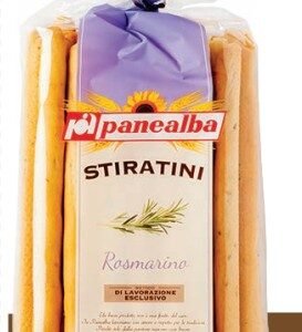 PANEALBA STIRATINI ROMERO 150 G - 15 UNI/CAJA | PANEALBA STIRATINI ROSEMARY BREADSTICKS 150 G - 15 UNIT/BOX