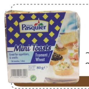 PASQUIER MINI TOASTS 80 G - 24 UNI/CAJA | PASQUIER MINI TOASTS 80 G - 24 UNIT/BOX
