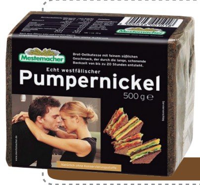 MESTEMACHER PAN NEGRO WESTFALIA 500 G - 12 UNI/CAJA | MESTEMACHER WESTFALIA DARK BREAD 500 G - 12 UNIT/BOX