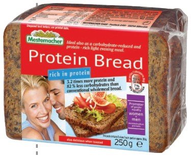 MESTEMACHER PAN PROTEIN 250 G - 12 UNI/CAJA | MESTEMACHER PROTEIN BREAD 250 G - 12 UNIT/BOX