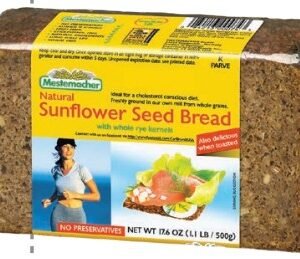 MESTEMACHER PAN SUNFLOWER SEEDS 500 G - 12 UNI/CAJA | MESTEMACHER SUNFLOWER SEEDS BREAD 500 G - 12 UNIT/BOX