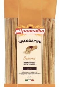 PANEALBA SPACCATINI GRISSINI AL SESAMO 150 G - 22 UNI/CAJA | PANEALBA SPACCATINI SESAME GRISSINI 150 G - 22 UNIT/BOX