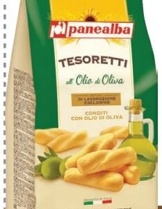 PANEALBA TESORETTI ACEITE DE OLIVA 150 G - 12 UNI/CAJA | PANEALBA TESORETTI OLIVE OIL 150 G - 12 UNIT/BOX