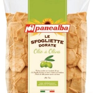 PANEALBA SFOGLIETTE DORATE OLIO DI OLIVA 180 G - 10 UNI/CAJA | PANEALBA SFOGLIETTE DORATE OLIVE OIL 180 G - 10 UNIT/BOX