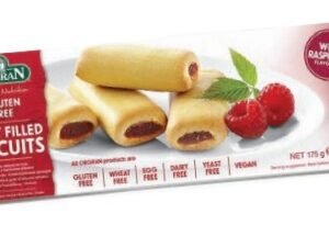 ORGRAN FRAMBUESA BISCUITS 175 G - 12 UNI/CAJA | ORGRAN RASPBERRY BISCUITS 175 G - 12 UNIT/BOX
