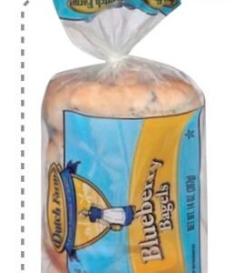 DUTCH FARMS BAGELS BLUEBERRY 397 G - 12 UNI/CAJA | DUTCH FARMS BLUEBERRY BAGELS 397 G - 12 UNIT/BOX