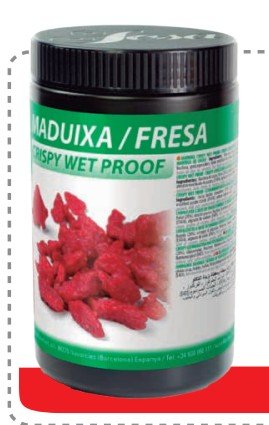 SOSA CRISPY DE FRESA WET PROOF 400 G - 6 UNI/CAJA | SOSA STRAWBERRY CRISPIE WET 400 G - 6 UNIT/BOX
