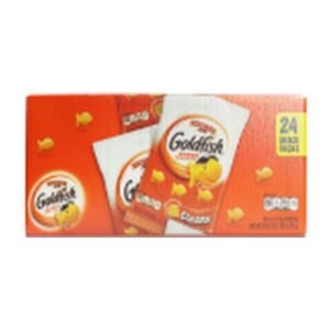 Pepperidge Farm Galletas Goldfish de Queso Cheddar 24 Unidades / 43 g / 1.5 oz | CHEDDAR CHEESE CRACKERS (GOLDFISH) 24 UNITS / 43 g / 1.5 oz