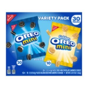 Nabisco Galletas Oreo Mini Paquete Variado 30 Unidades / 42 g / 1.5 oz | OREO MINI COOKIES VARIETY PACK 30 Units / 42 g / 1.5 oz