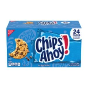 Nabisco Galletas Chips Ahoy 24 Unidades / 44 g / 1.55 oz | CHOCOLATE CHIP COOKIES 24 Units / 44 g / 1.55 oz
