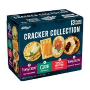 Kellogg's Galletas Sabores Variados 13 Paquetes / 1.47 kg / 52 oz | ASSORTED FLAVORS CRACKERS 13 Packs / 1.47 kg / 52 oz