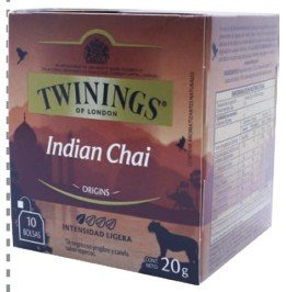 TWININGS T? INDIAN CHAI 15 G - 12 UNI/CAJA | TWININGS INDIAN CHAI TEA 15 G - 12 UNIT/BOX