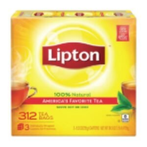 Lipton Bolsitas de T? Negro Etiqueta Amarilla 312 Unidades | BLACK TEA BAGS 312 UNITS