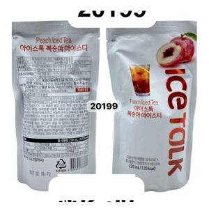 ICE TALK T? HELADO DE MELOCOT?N A1 230 ML - 50 UNI/CAJA | ICE TALK A1 PEACH ICED TEA 230 ML - 50 UNIT/BOX