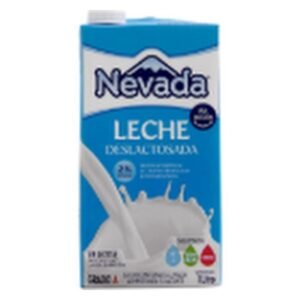 Nevada Leche Deslactosada 2% Grasa 12 Unidades / 1 L / 34 oz | MILK, LACTOSE FREE, 2% FAT 12 Units / 1 L / 34 oz